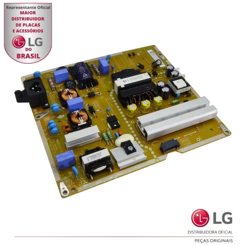 PLACA FONTE MONITOR LG  43SE3KD-B 43SE3KE-B 43SM5C-B 43SM5D-B 43SM5KE-B  43TA3E-B EAY63630707 EAX66232506 - ORIGINAL