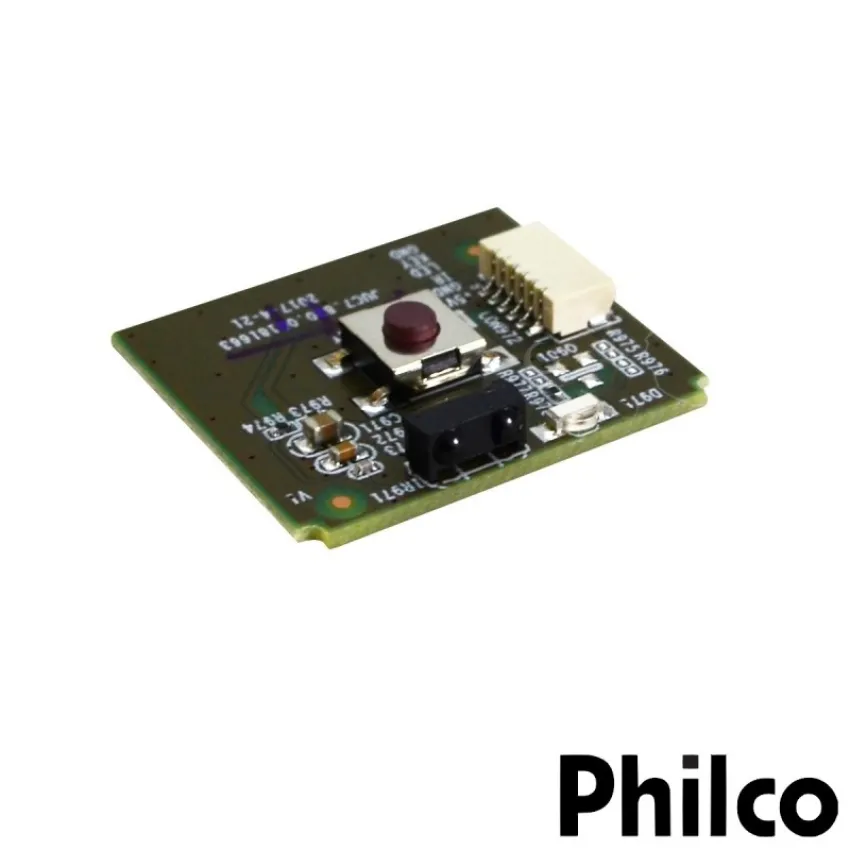 PLACA MODULO WIFI + BOTÃO POWER SENSOR PHILCO PTV32G70RCH WF-R12B-UWD3 JUI7.820.0297-7 JUC7.820.00181663 | ORIGINAL