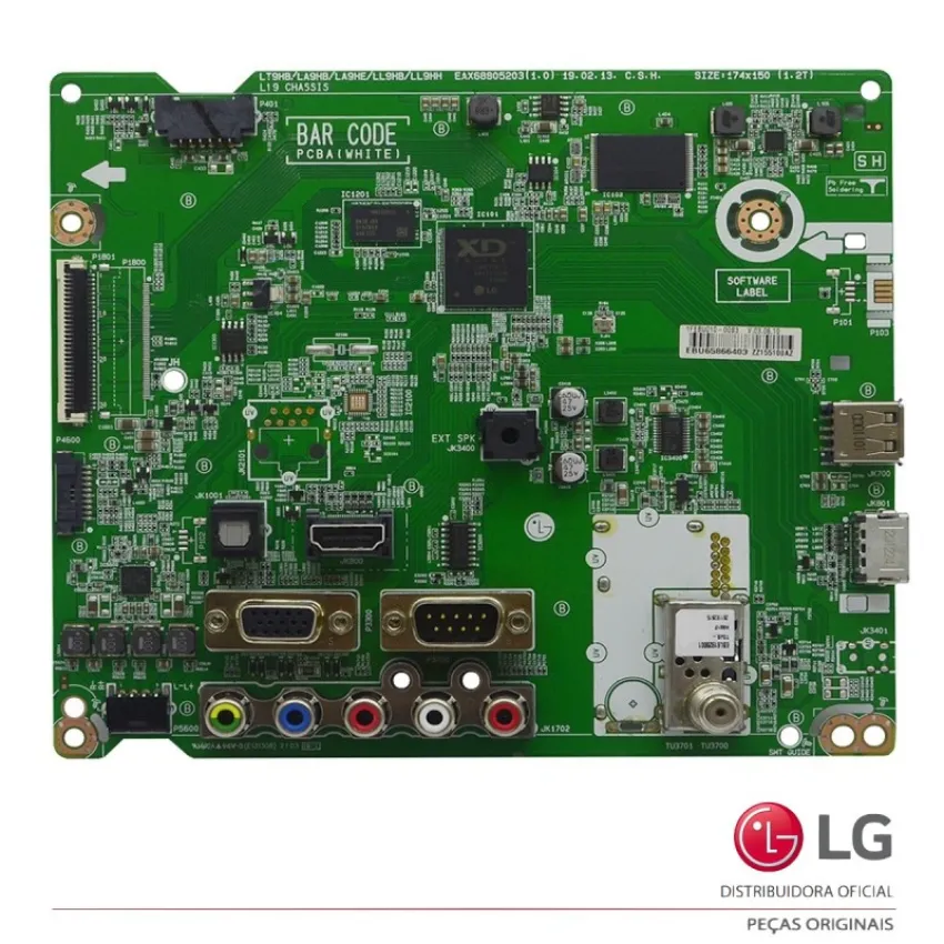 PLACA PRINCIPAL LG 32LT330H 32LT330HBSB EBU66045601 EAX68805203 | ORIGINAL