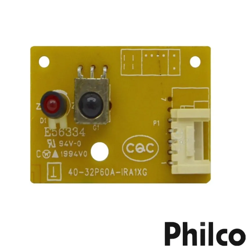TECLADO DE FUNÇÕES + PLACA SENSOR PHILCO PH32E 40-MT10L1-KEA1XG / 40-32P60A-IRA1XG