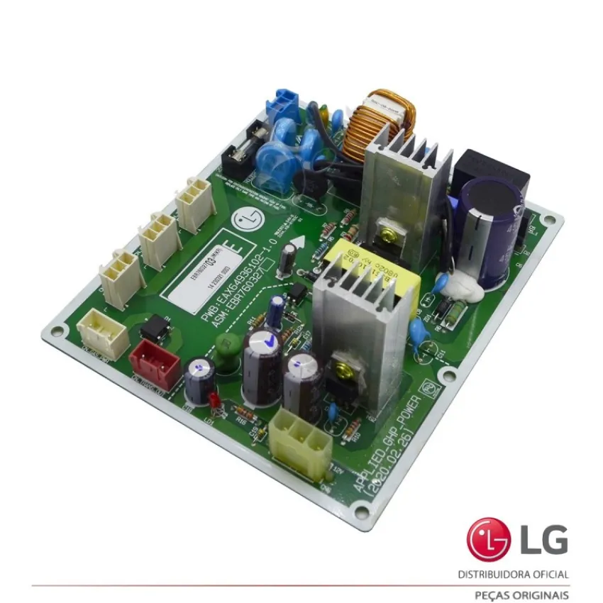 PLACA CONDENSADORA LG GPUW160C2RM GPUW161B2CM GPUW200C2RM GPUW201B2CM EBR76032703 EAX64936102