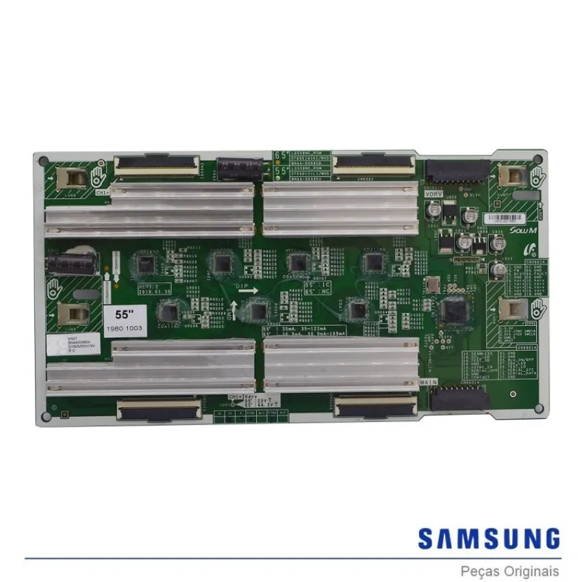 PLACA INVERTER SAMSUNG QN55Q80 QN55Q80RAG BN44-00985A | NOVA
