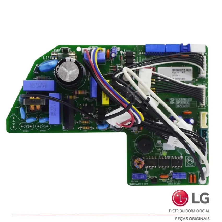 PLACA PRINCIPAL AR CONDICIONADO LG ARNU07GSEL2 EBR39983007 EAX39981802 - ORIGINAL
