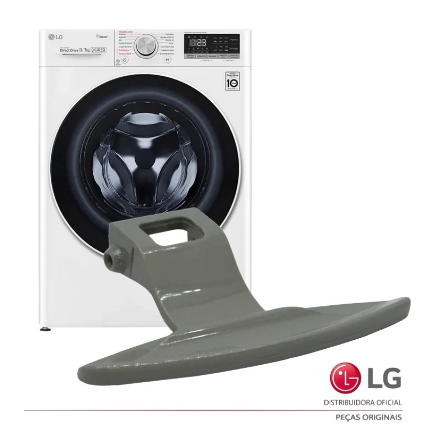PUXADOR DA PORTA LAVA E SECA LG WD1496ADP WD1496ADPA WD9WE6 WD9WE6A 3650EN3005A