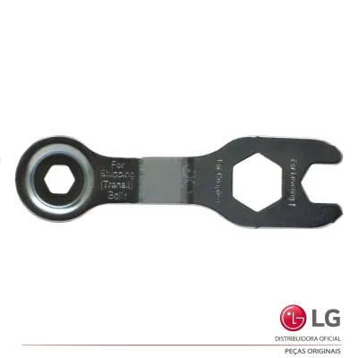 CONJUNTO DE ACESSÓRIOS LAVA E SECA LG AAA36585275 WD2100CB WD2100CW WD2100VM | CHAVE INGLESA + PARAFUSOS