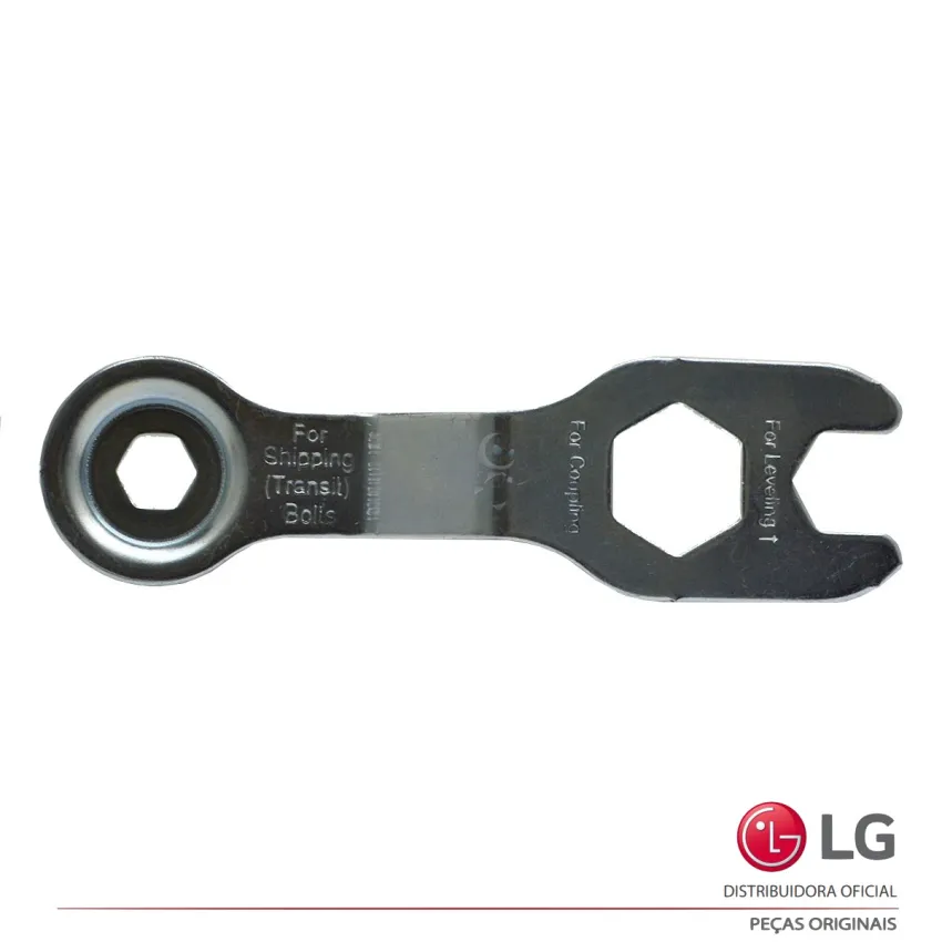 CONJUNTO DE ACESSÓRIOS LAVA E SECA LG AAA36585275 WD2100CB WD2100CW WD2100VM | CHAVE INGLESA + PARAFUSOS