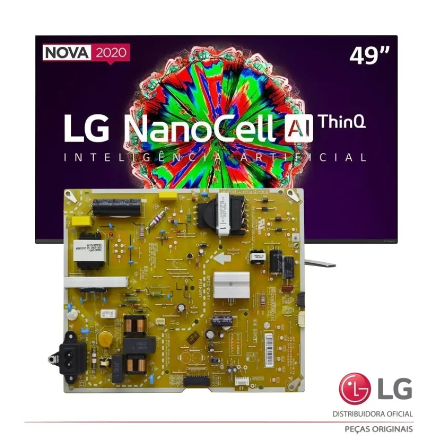 PLACA FONTE LG 49NANO81SNA 49SM8000PSA EAY65169955 EAY65169901 | ORIGINAL