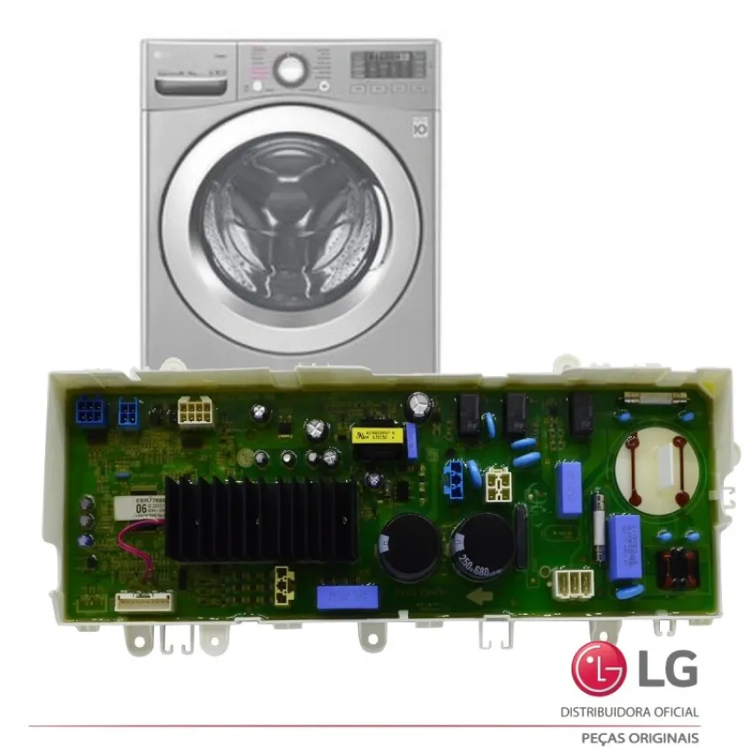 PLACA PRINCIPAL LAVADORA LG WD100CV F70E1UDNK1 EBR77688006 EBR77688002 EAX65386005 | ORIGINAL