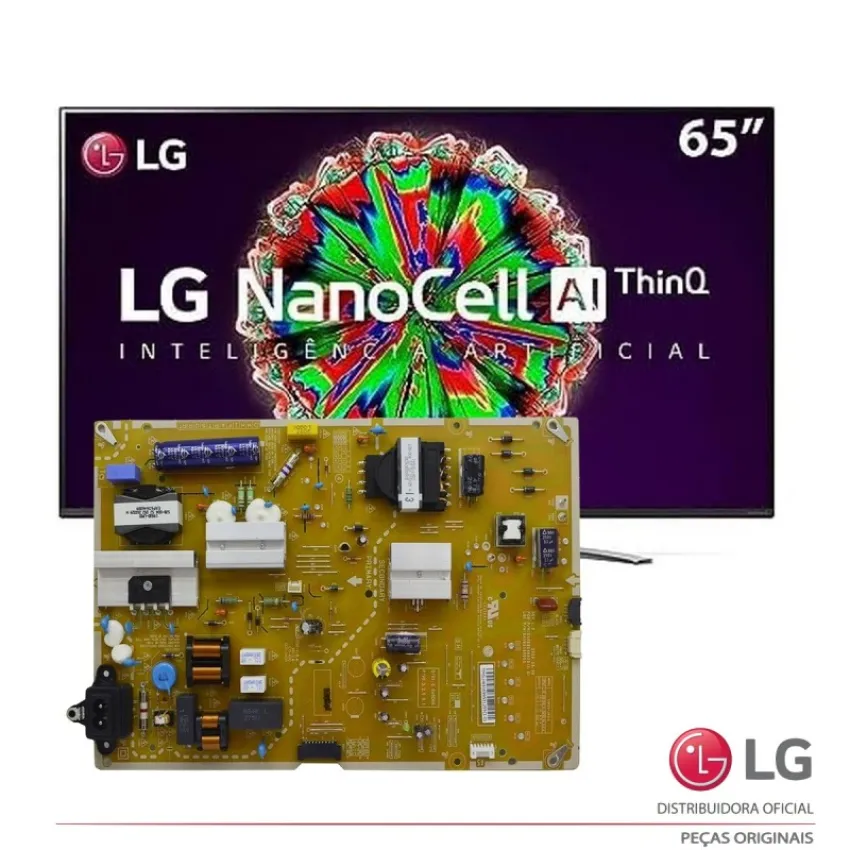 PLACA FONTE LG 65NANO81SNA 65NANO86SNA 65SM8100PSA 65SM8600PSA EAY65169953 EAY65169921