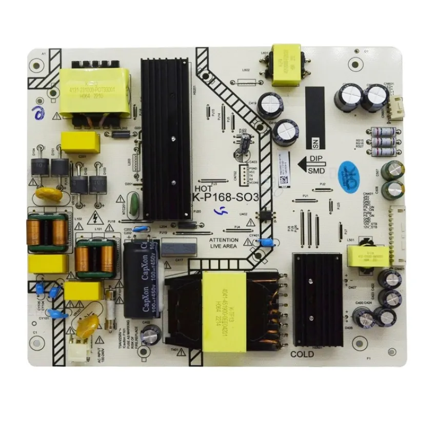PLACA FONTE PHILCO PTV58GAGSKSBL  PTV58G10AG11SK K-P168-SO3 NOVA | ORIGINAL