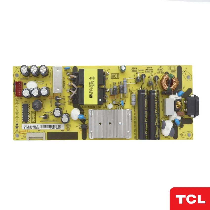 PLACA FONTE TCL 50SK8300 55P8M 08-L12NWA2-PW200AA | ORIGINAL