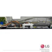 PAINEL FRONTAL COMPLETO MAQUINA DE LAVAR LOUÇA LG EBR81815701 EAX66874202 AGL75675201