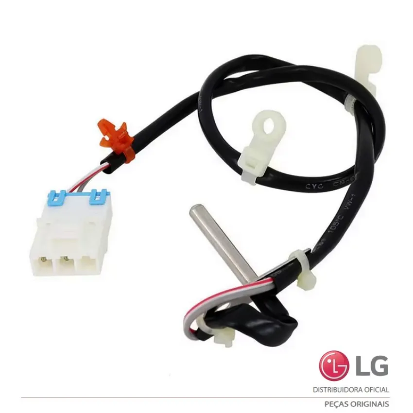 SENSOR / TERMISTOR DE TEMPERATURA LAVA E SECA LG WD11VCS6 WD11WCS6 WD1411RW 6322FR2046Y
