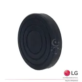 KIT COM 4 PEÇAS - CALÇO / PÉ DE BORRACHA DURA LAVADORA / LAVA E SECA LG 4620ER4002A