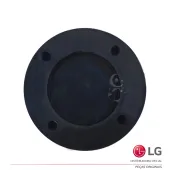 KIT COM 4 PEÇAS - CALÇO / PÉ DE BORRACHA DURA LAVADORA / LAVA E SECA LG 4620ER4002A