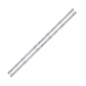 KIT BARRAMENTO DE LED MONITOR LG 27MP400-B 27MP400 M08-SL27030-0601N-5253C  | 2 BARRAS C/ 6 LEDS - ORIGINAL