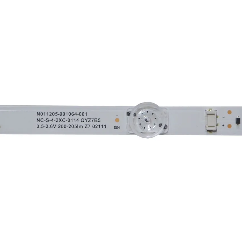 KIT BARRAMENTO DE LED MONITOR LG 27MP400-B 27MP400 M08-SL27030-0601N-5253C  | 2 BARRAS C/ 6 LEDS - ORIGINAL