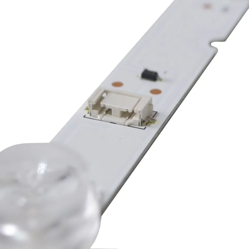 KIT BARRAMENTO DE LED MONITOR LG 27MP400-B 27MP400 M08-SL27030-0601N-5253C  | 2 BARRAS C/ 6 LEDS - ORIGINAL