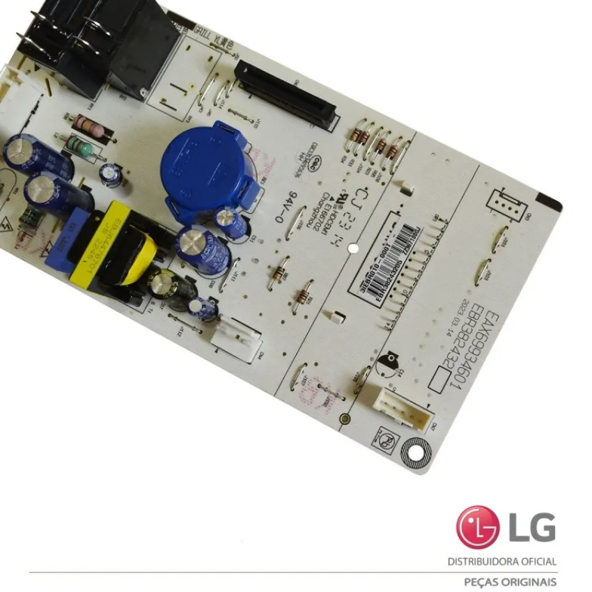 PLACA DISPLAY / INTERFACE MICROONDAS LG MS3033DS MS3033DSA MSEB3033F EBR38243205 EAX69934601