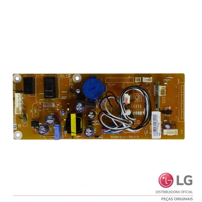 PLACA DISPLAY / INTERFACE MICROONDAS LG LMC2075ST MS2096HSS EBR81816915 EAX66813702