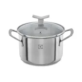 CONJUNTO DE PANELAS INOX 5 PEÇAS ELECTROLUX DESIGN EM AÇO INOXIDÁVEL | A18778801