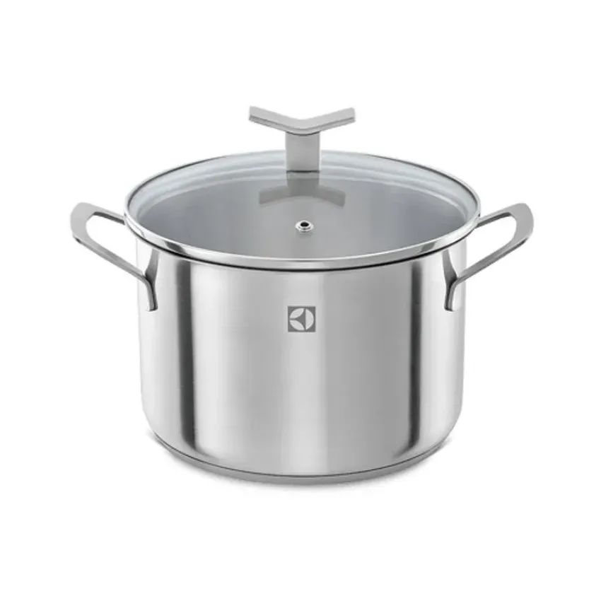 CONJUNTO DE PANELAS INOX 5 PEÇAS ELECTROLUX DESIGN EM AÇO INOXIDÁVEL | A18778801