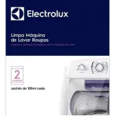 LIMPA MÁQUINA DE LAVAR ROUPAS 2 SACHES 100ML REMOVE SUJEIRAS E RESIDUOS - 80000723