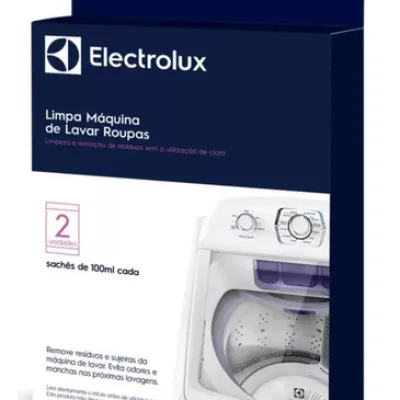 LIMPA MÁQUINA DE LAVAR ROUPAS 2 SACHES 100ML REMOVE SUJEIRAS E RESIDUOS - 80000723