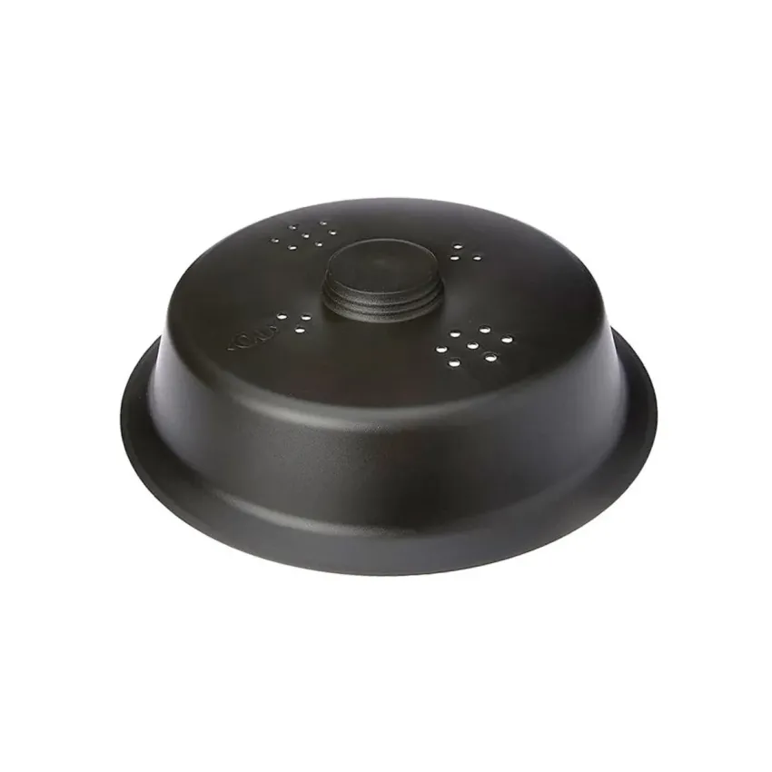 TAMPA PARA MICROONDAS | 26CM |COR: PRETO | A10576801