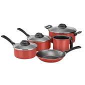 CONJUNTO DE PANELAS ELECTROLUX ANTIADERENTE 5 PEÇAS BRONZE CONTINENTAL | A21520301