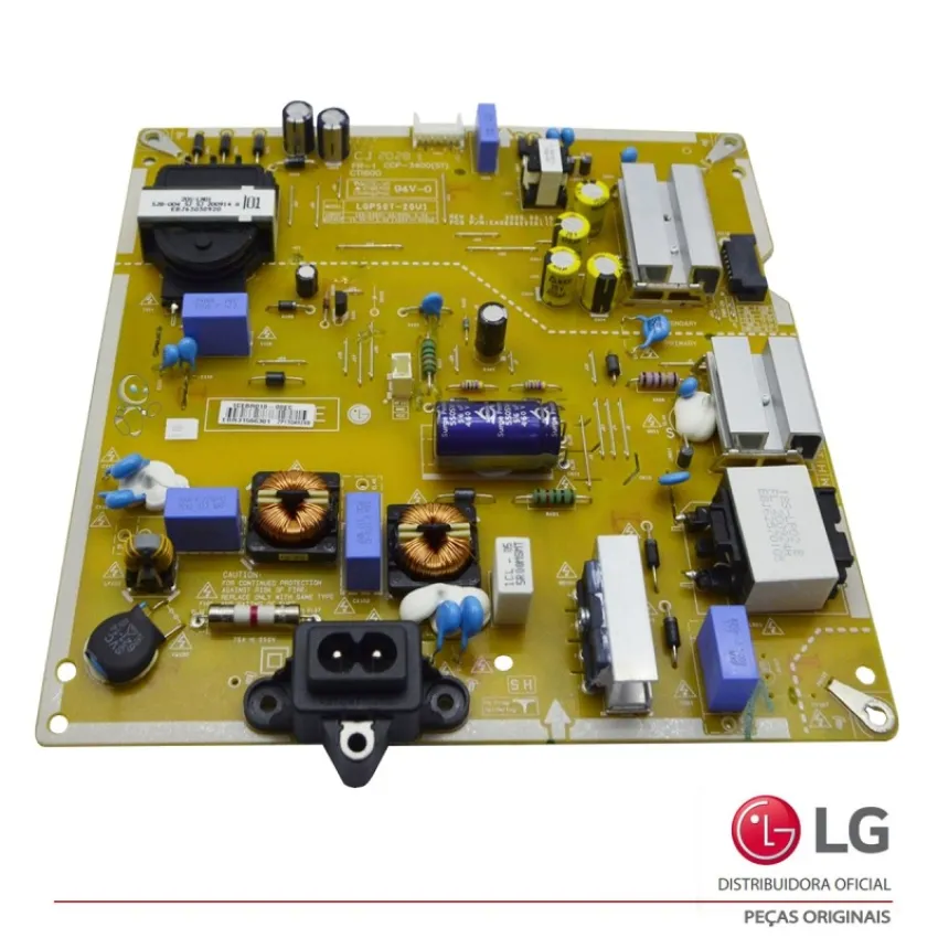 PLACA FONTE LG 50NANO79SND 50UN7310 50UN731C0SC 50UP751C0SF 50UP7550 50US660H0SD EAY65769221 CRB38623001 (SEMI NOVO)
