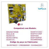 PLACA FONTE LG 50NANO79SND 50UN7310 50UN731C0SC 50UP751C0SF 50UP7550 50US660H0SD EAY65769221 CRB38623001 (SEMI NOVO)