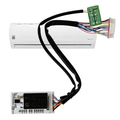 PLACA DISPLAY INTERFACE + BOTÃO LG AR CONDICIONADO S4NW31V43B1 EBR75072405 | ORIGINAL