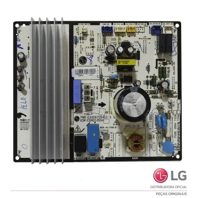 PLACA PRINCIPAL CONDENSADORA LG AR CONDICIONADO S4UQ09AA31A EBR82870731 ABQ76860724 | ORIGINAL