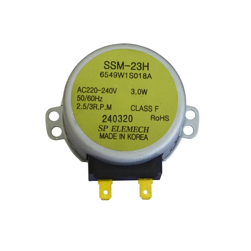 MOTOR DO PRATO MICROONDAS LG SSM-23H MA3884VCA MP-9482SR MP-9485SS MP-9485SW 6549W1S018A | ORIGINAL