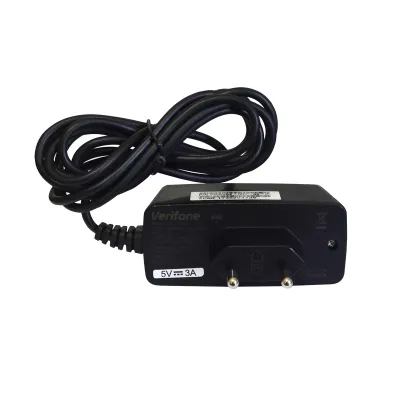 FONTE EXTERNA DE ALIMENTAÇÃO VERIFONE PLUG P4 5V 3A SC0718VC | NOVO