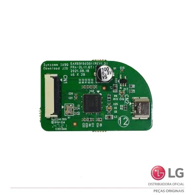PLACA AUXILIAR MICRO-USB LG PARA SOUNDBAR SN8YG EBU65841401 | NOVO