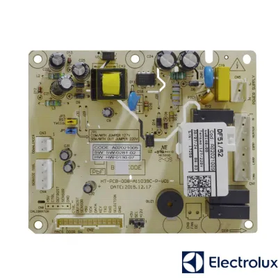 PLACA POTÊNCIA GELADEIRA ELECTROLUX DF51 DF51X DF52 DF52X DFN52 DFW52 DW52X | A02021009