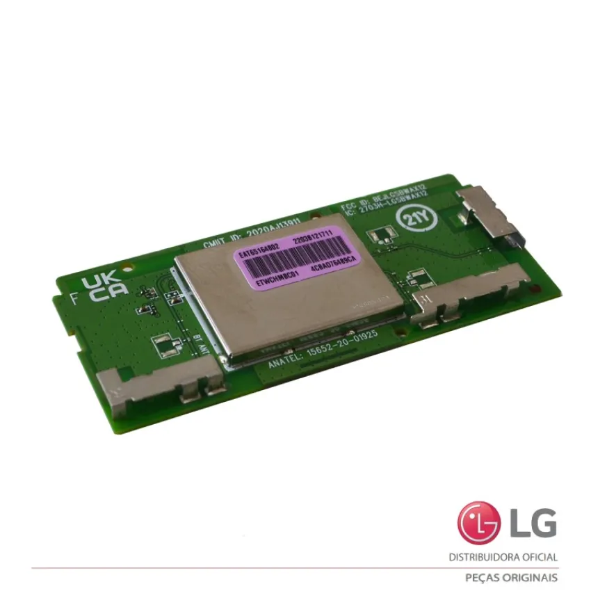 PLACA WI-FI LG 42LX3QPSA 75QNED99SPA 86QNED99SPA OLED55G3PSA OLED55G4PSA OLED65G2PSA OLED65G3PSA EAT65164802 | ORIGINAL