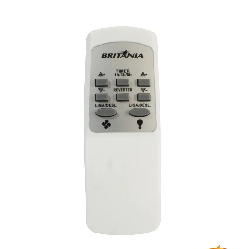 CONTROLE REMOTO BRITÂNIA VENTILADOR DE TETO BVT02B BVT05B PVT07B PVT09B | ORIGINAL