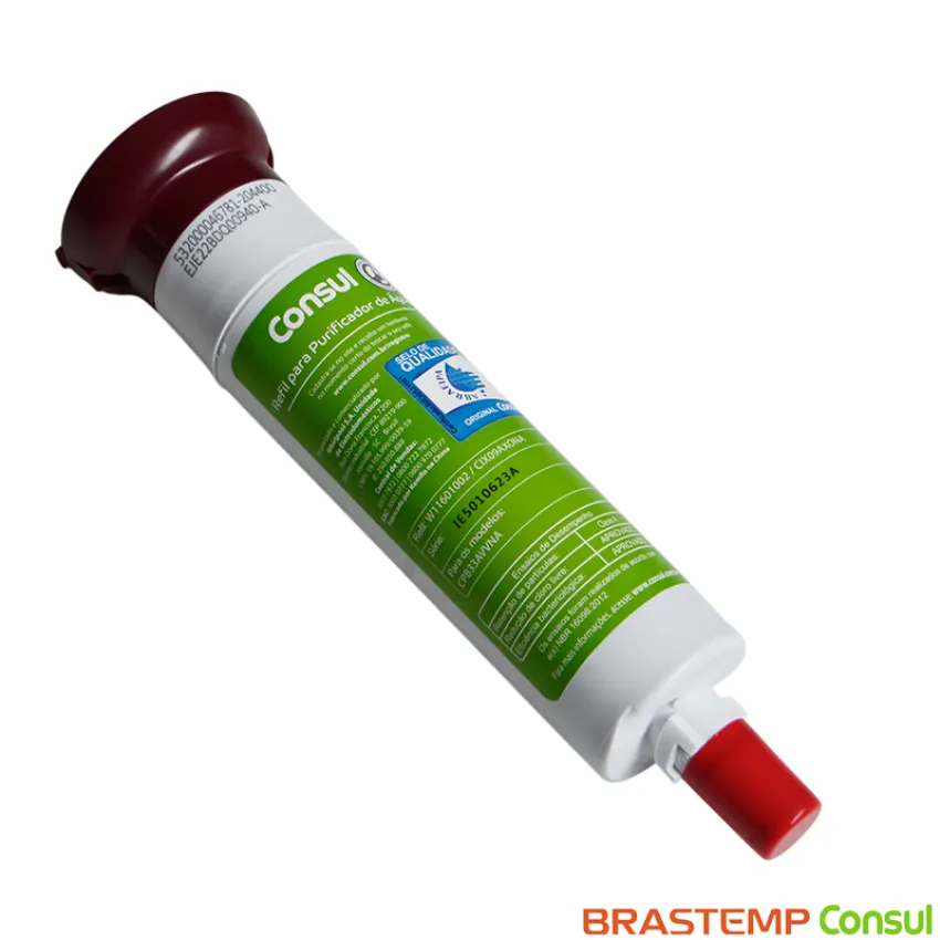 FILTRO DE ÁGUA REFIL W11601002 CONSUL PURIFICADOR DE ÁGUA CPB33AV CPB33AVVNA | VERMELHO | ORIGINAL