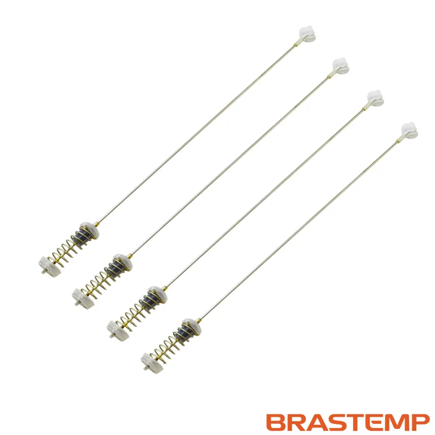 KIT 4 | VARA DE SUSPENSÃO BRASTEMP/CONSUL LAVADORA BWQ24A BWM08A CWE06A CWL08A CWL10A BWM06A | W10764578