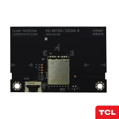 PLACA WI-FI TCL 32S615 32S5400AF 40S5400A  40-ANT302-TEE2HG-B | NOVA