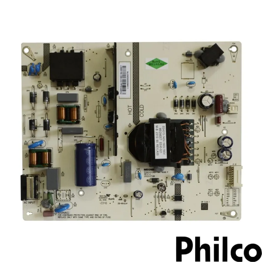 PLACA FONTE PHILCO PTV50G7PR2CSB CH1130D-1MA | NOVA