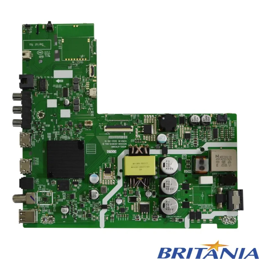 PLACA PRINCIPAL BRITÂNIA BTV43E3AAGSSGBLF BTV43E3A VERSÃO B A7K56B1 N012406-001953-00J | ORIGINAL
