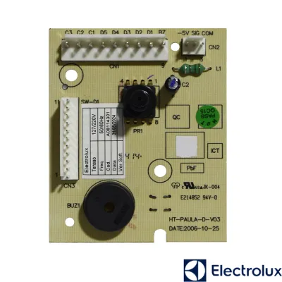 PLACA NÍVEL ÁGUA LAVADORA ELECTROLUX LS12Q LTS12 A08114301 - ORIGINAL