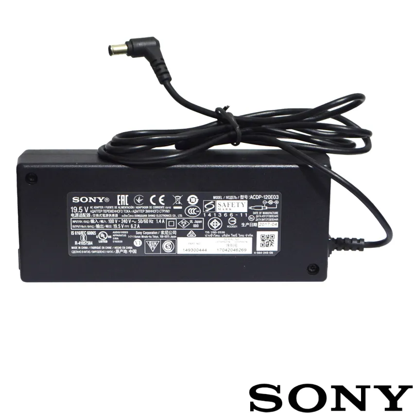 FONTE EXTERNA SONY ACDP-120E03 100-240V 50/60Hz 19.5V 6.2A 149300444 4-564-245-09 | ORIGINAL