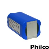 BATERIA LÍTIO ROBO ASPIRADOR PHILCO 14.8V 2600MAH 38.48WH MODELO: 18650 4S1P PAS09C PAS16C | ORIGINAL
