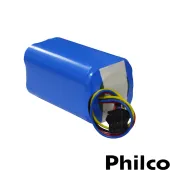 BATERIA LÍTIO ROBO ASPIRADOR PHILCO 14.8V 2600MAH 38.48WH MODELO: 18650 4S1P PAS09C PAS16C | ORIGINAL