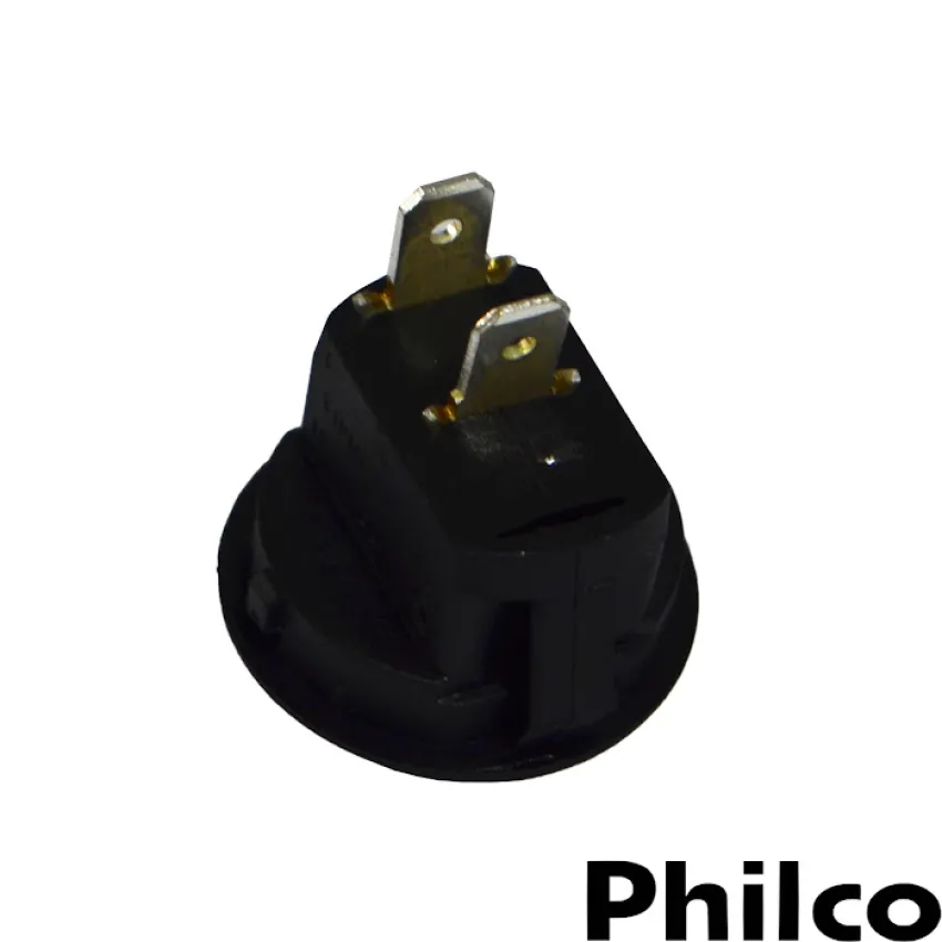 BOTÃO LIGA E DESLIGA ASPIRADOR DE PÓ BRITÂNIA/PHILCO PAS3000 PAS3100 PAS4000V BAS1000V BAS1000P FAS750AZ | 125-250V 12A